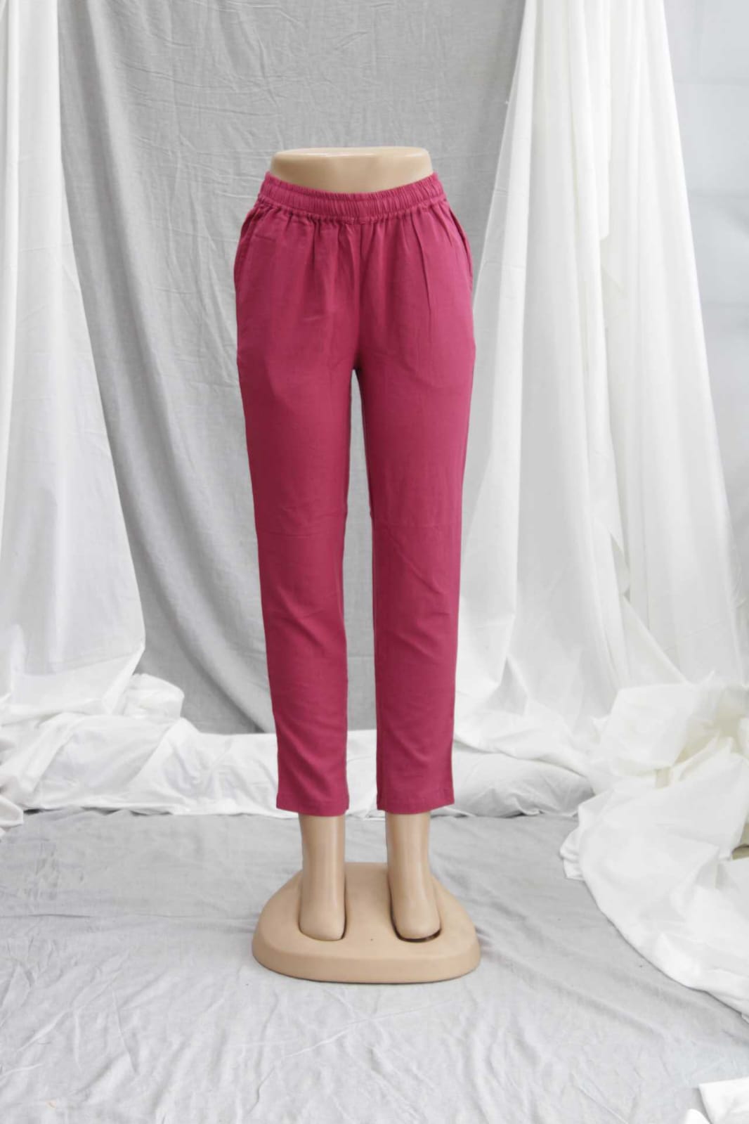 Linen Plain Pants