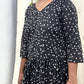 Black Polka Dot Anarkali Kurti