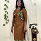 Rust Overcoat Kurti for Women
