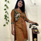 Rust Overcoat Kurti for Women
