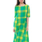 Multicolored Semi Anarkali