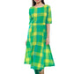 Multicolored Semi Anarkali