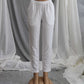 Linen plain pants